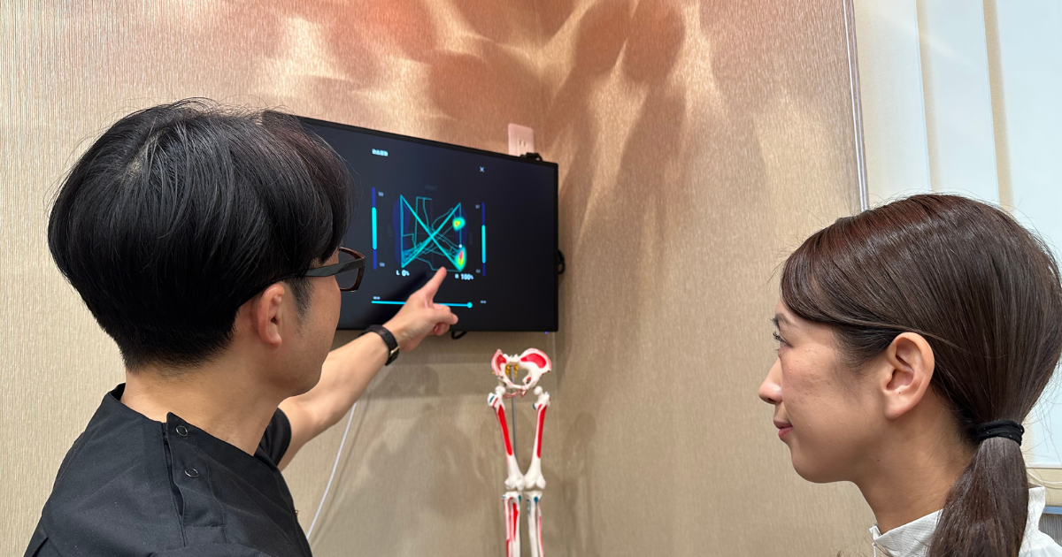 AI歩行分析イメージ